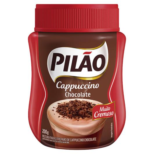 CAPPUCCINO PILAO POTE 200G CHOCOLATE