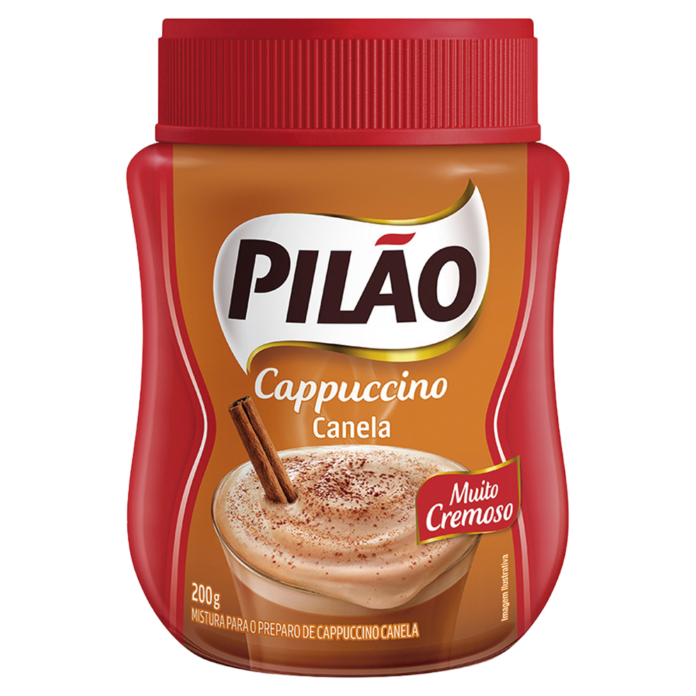 CAPPUCCINO PILAO POTE 200G CANELA